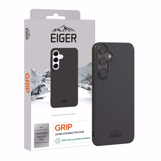 Picture of Eiger Eiger Grip Case for Samsung Galaxy S24 in Black