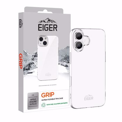 Picture of Eiger Eiger Grip Case for Apple iPhone 16 Plus in Clear