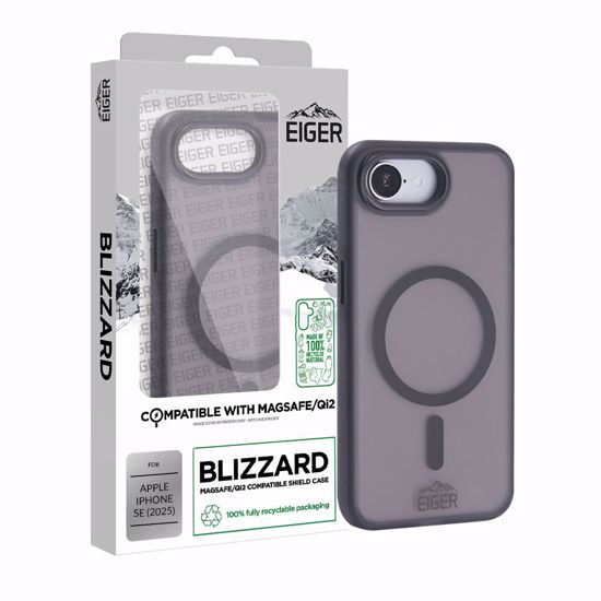 Picture of Eiger Eiger Blizzard Magsafe Case GRS for iPhone 16e in Black